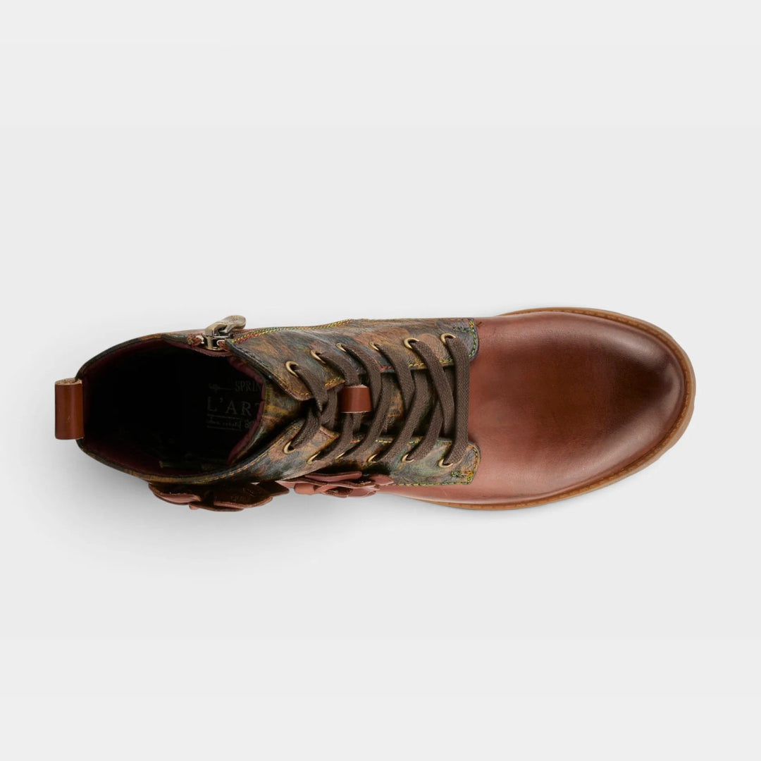 Martinela 3D Flower Detail Boot
