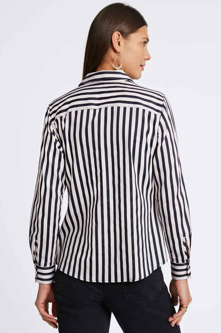 Mary No Iron Stripe Shirt