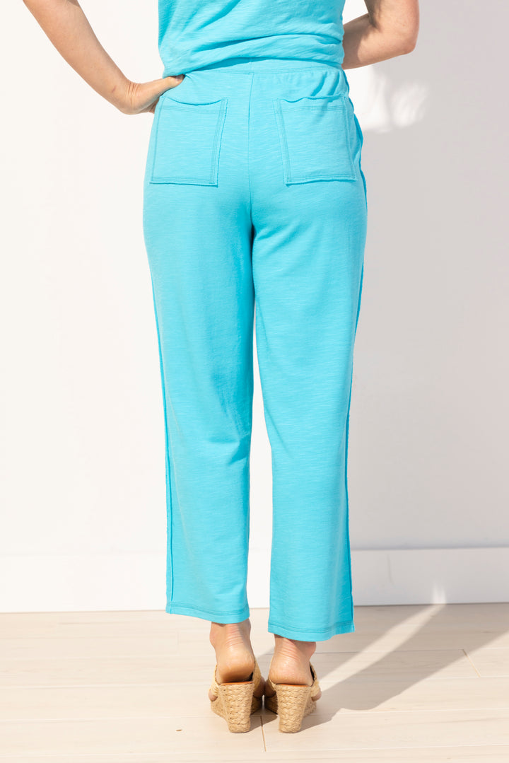 Maui Modal Terry Waterfront Crop Pant