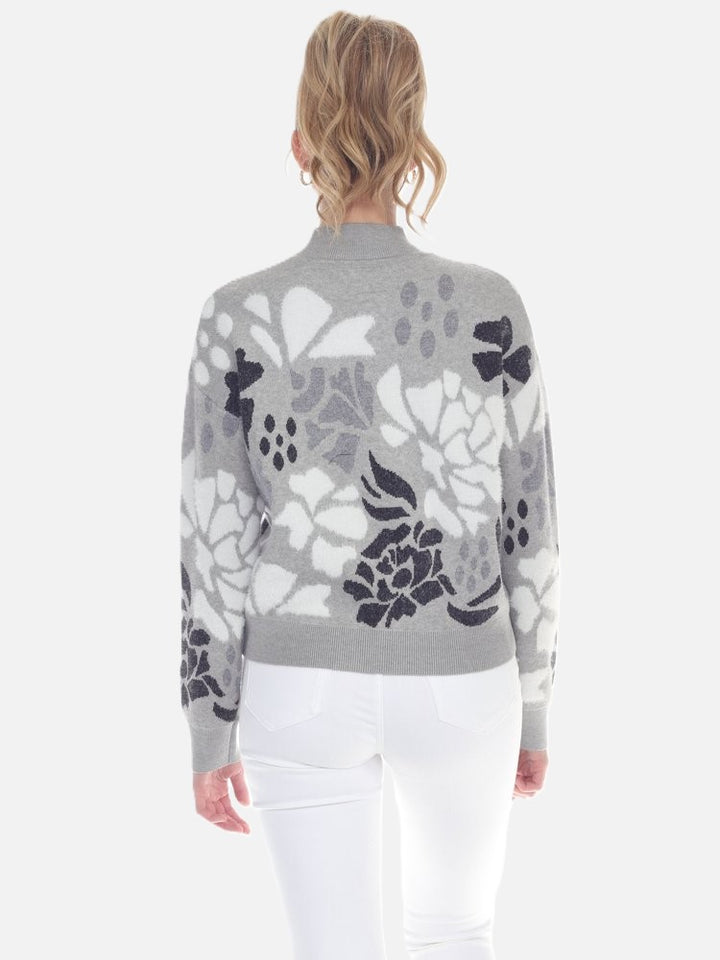 Maxine Floral Knit Sweater