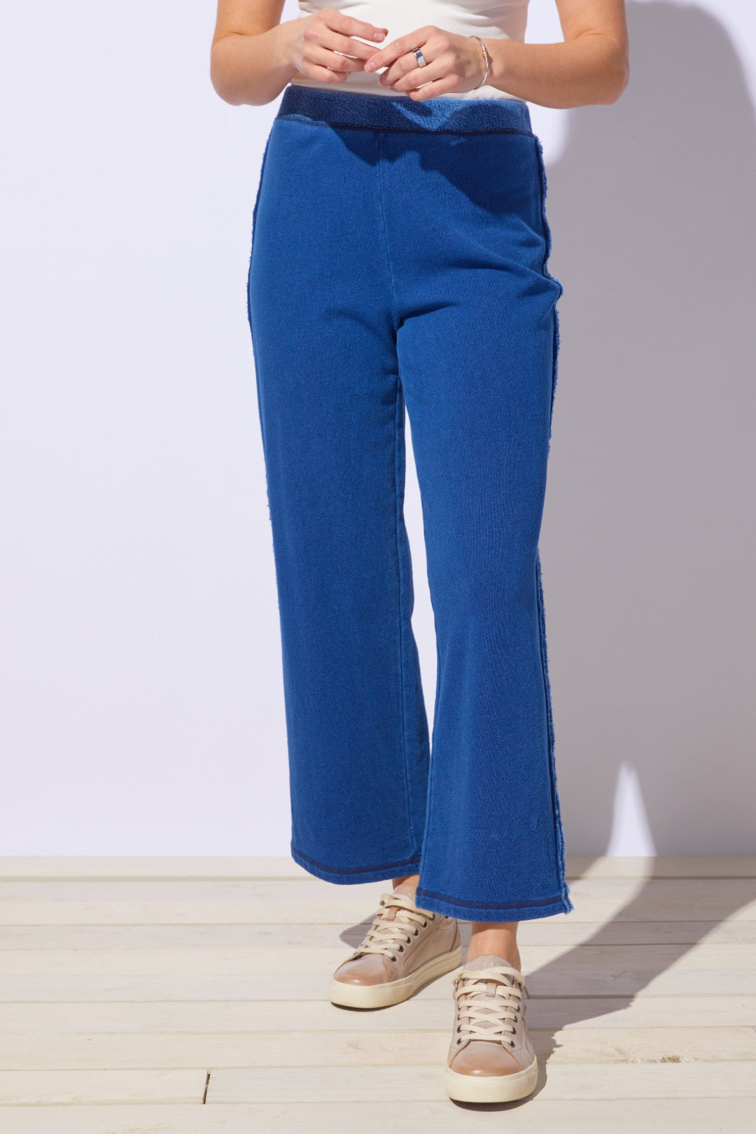 Medium Wash Anywhere French Terry Pant
