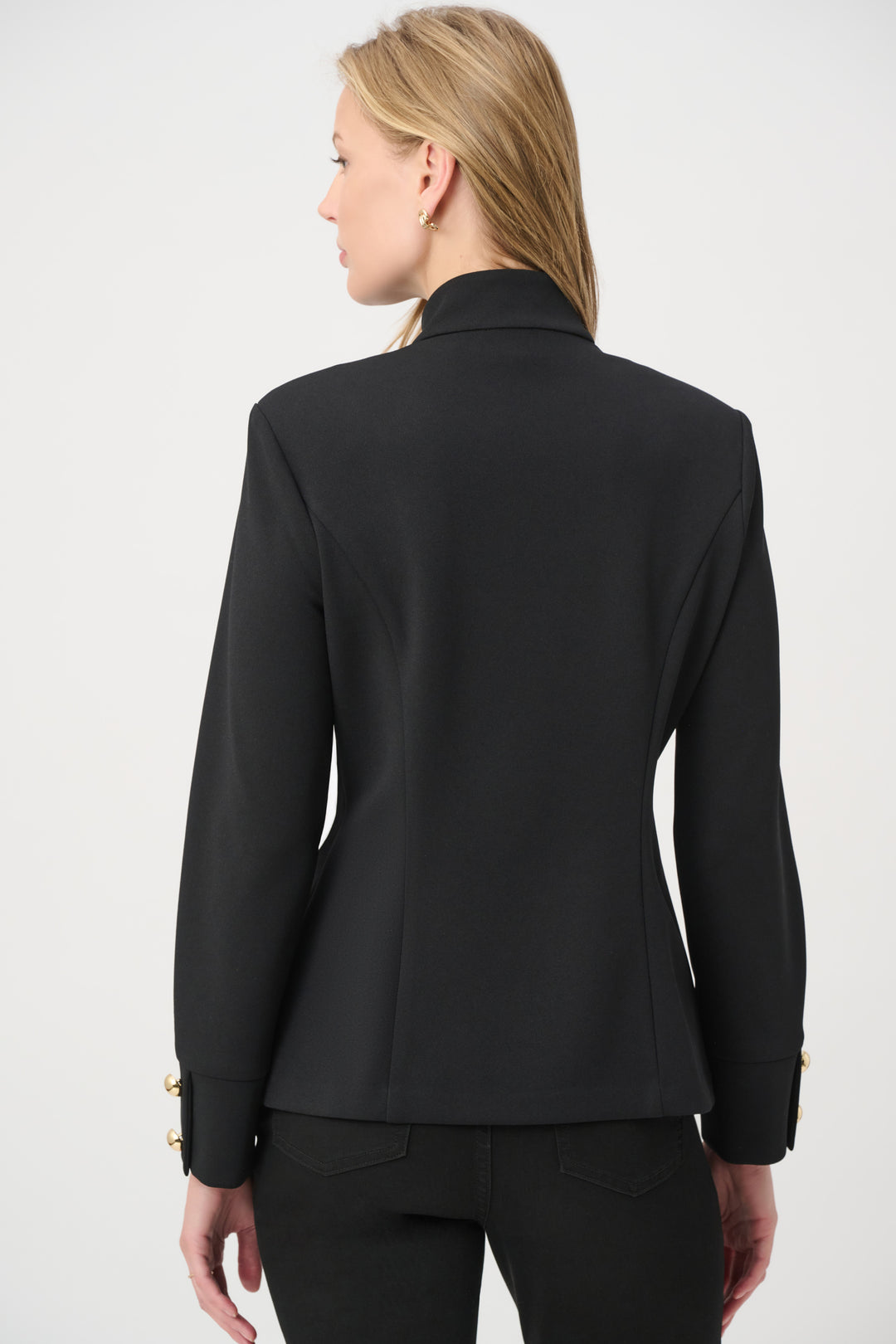 Military Collar Fitted Jacket