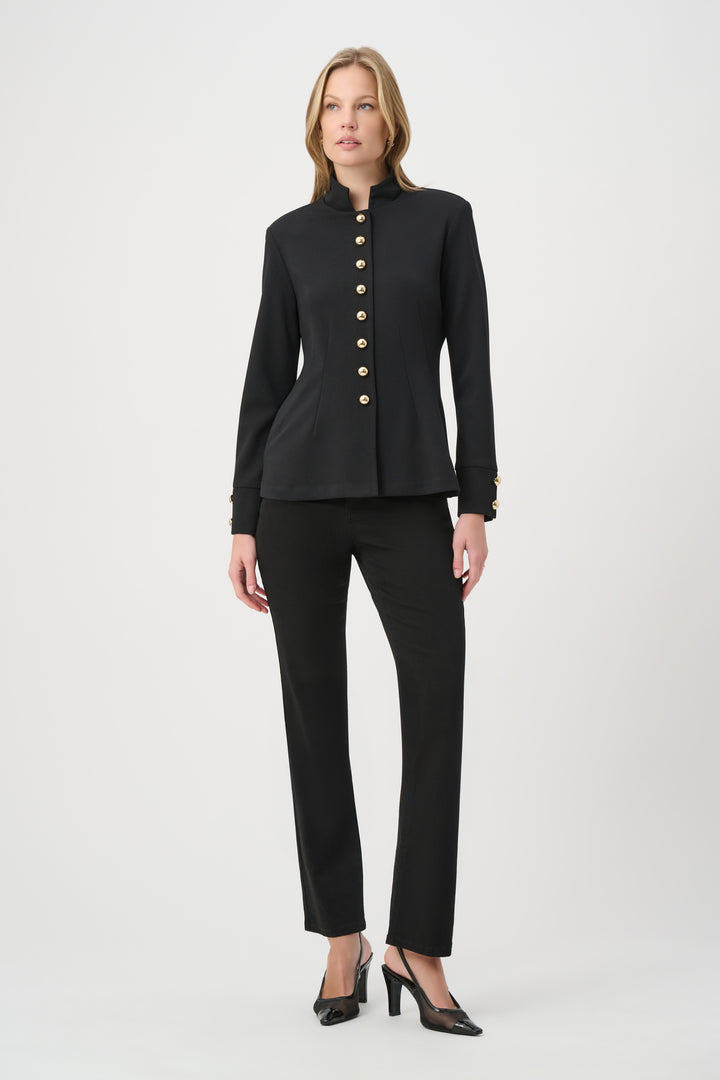 Military Collar Fitted Jacket