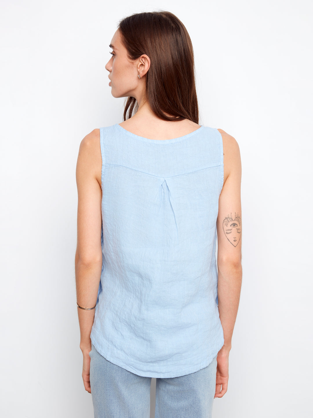 Mist Side Button Top