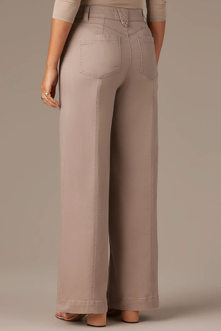 Moonrock Skyrise Button Fly Wide Leg Pant