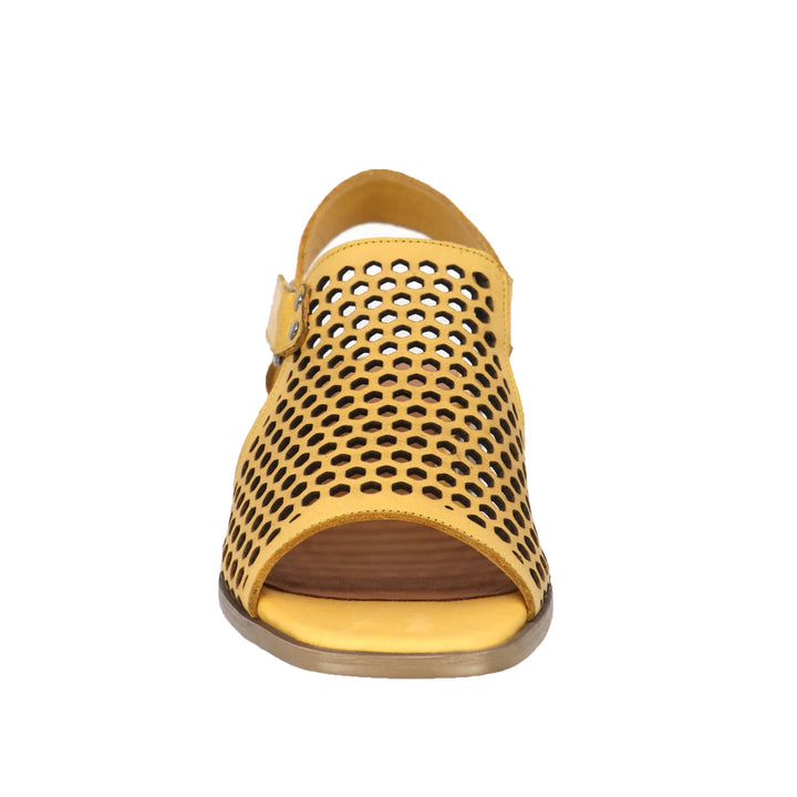 Mustard Leather Tessa Shoe