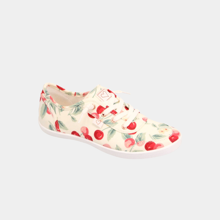 Mynka Cherry Print Sneakers
