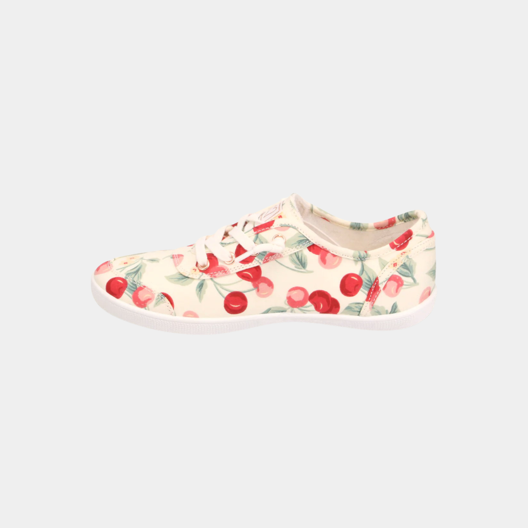 Mynka Cherry Print Sneakers