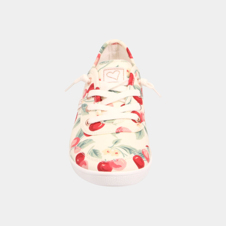 Mynka Cherry Print Sneakers