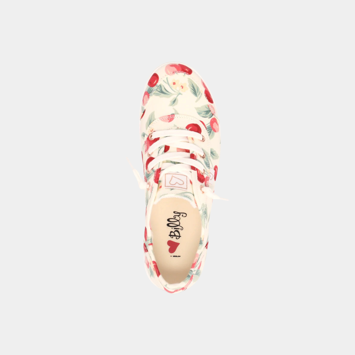 Mynka Cherry Print Sneakers