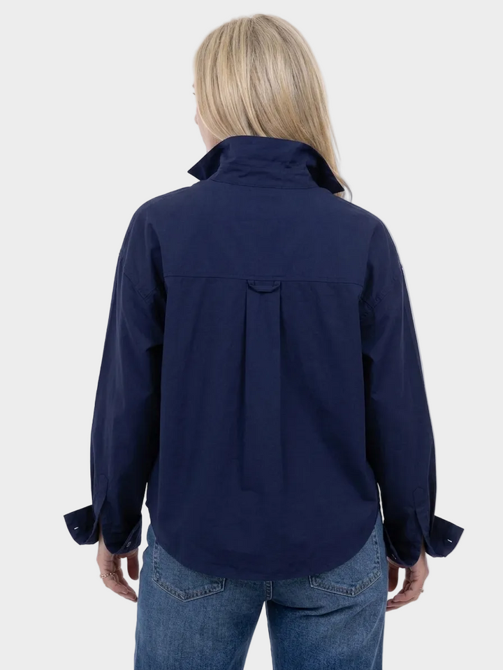 Navy Everyday Boxy Shirt