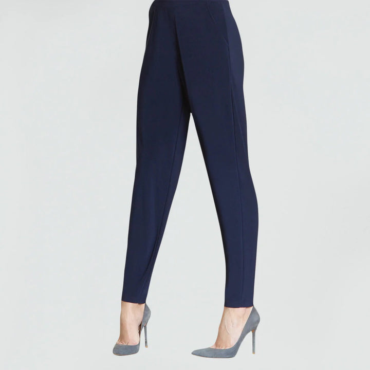 Navy Narrow Hem Pant