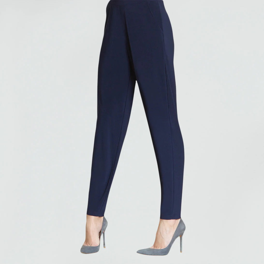 Navy Narrow Hem Jogger Style Pant