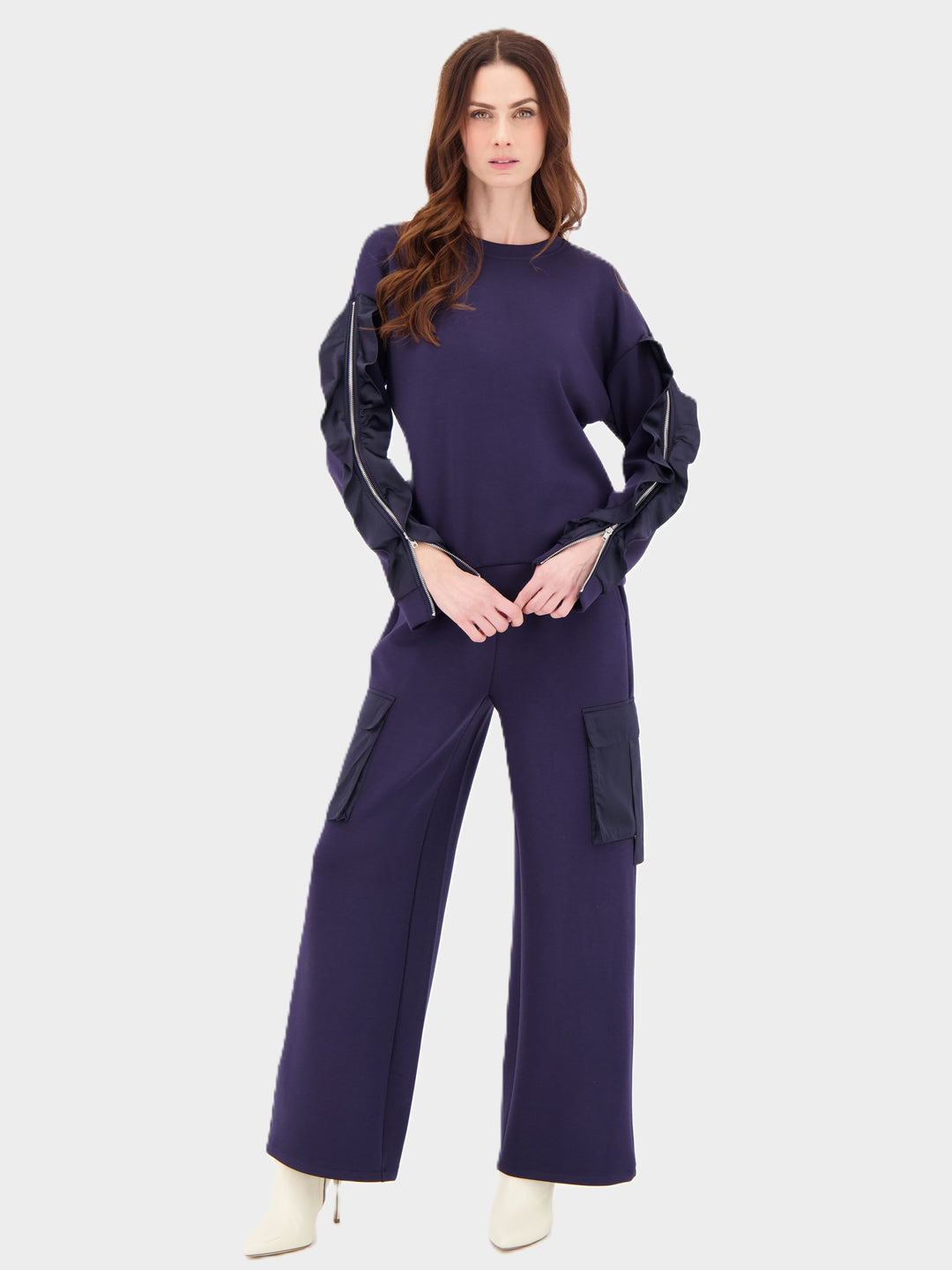 Navy Cargo Pant