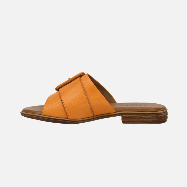 Orange Lauren Leather Shoe