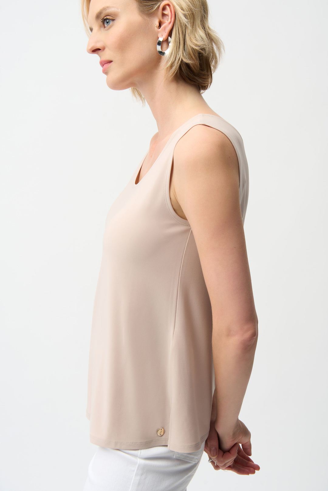Parchment Silky Knit Scoop Neck Camisole