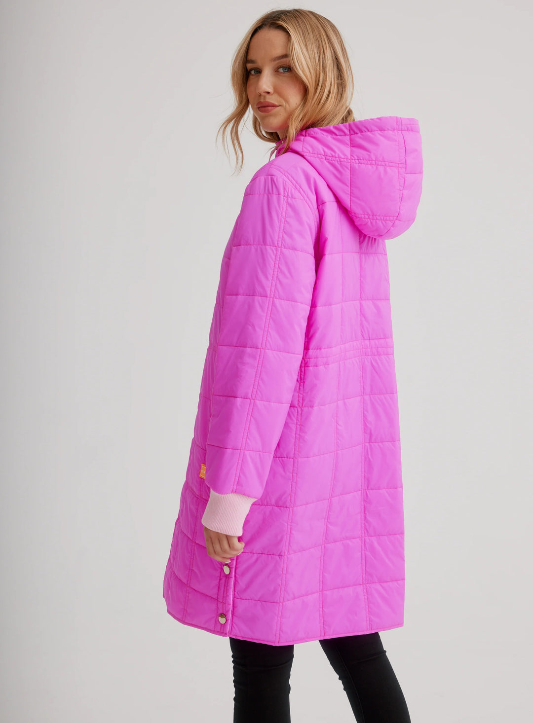 Passion Pink Lightweight Quilted Jacket