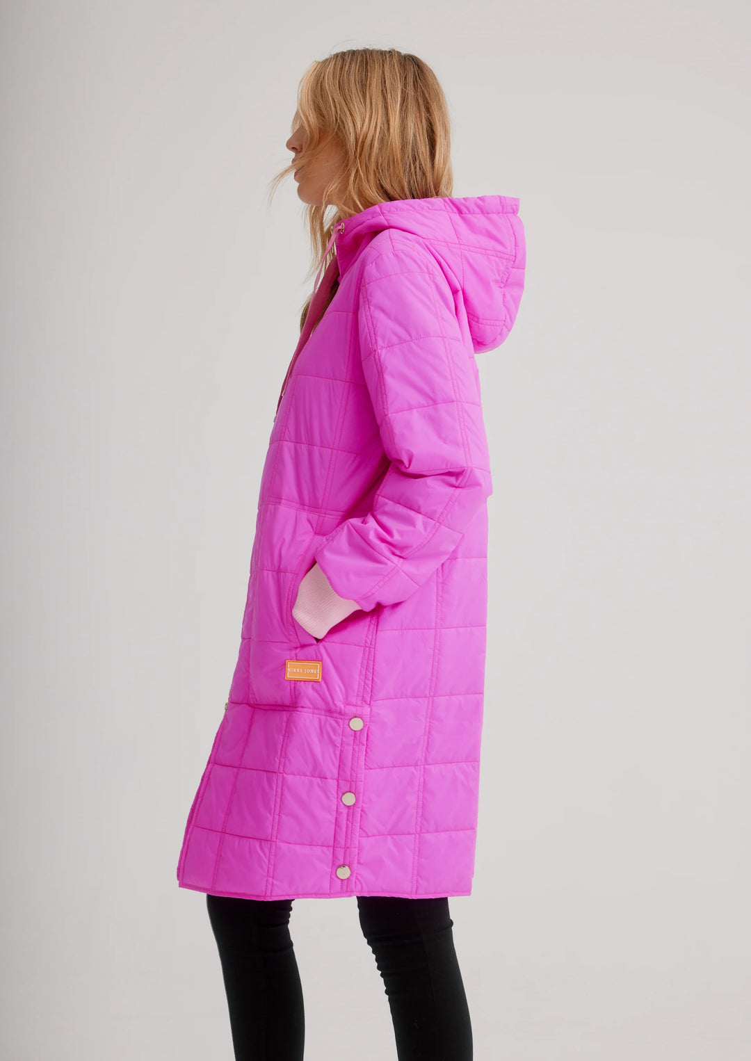 Passion Pink Lightweight Quilted Jacket