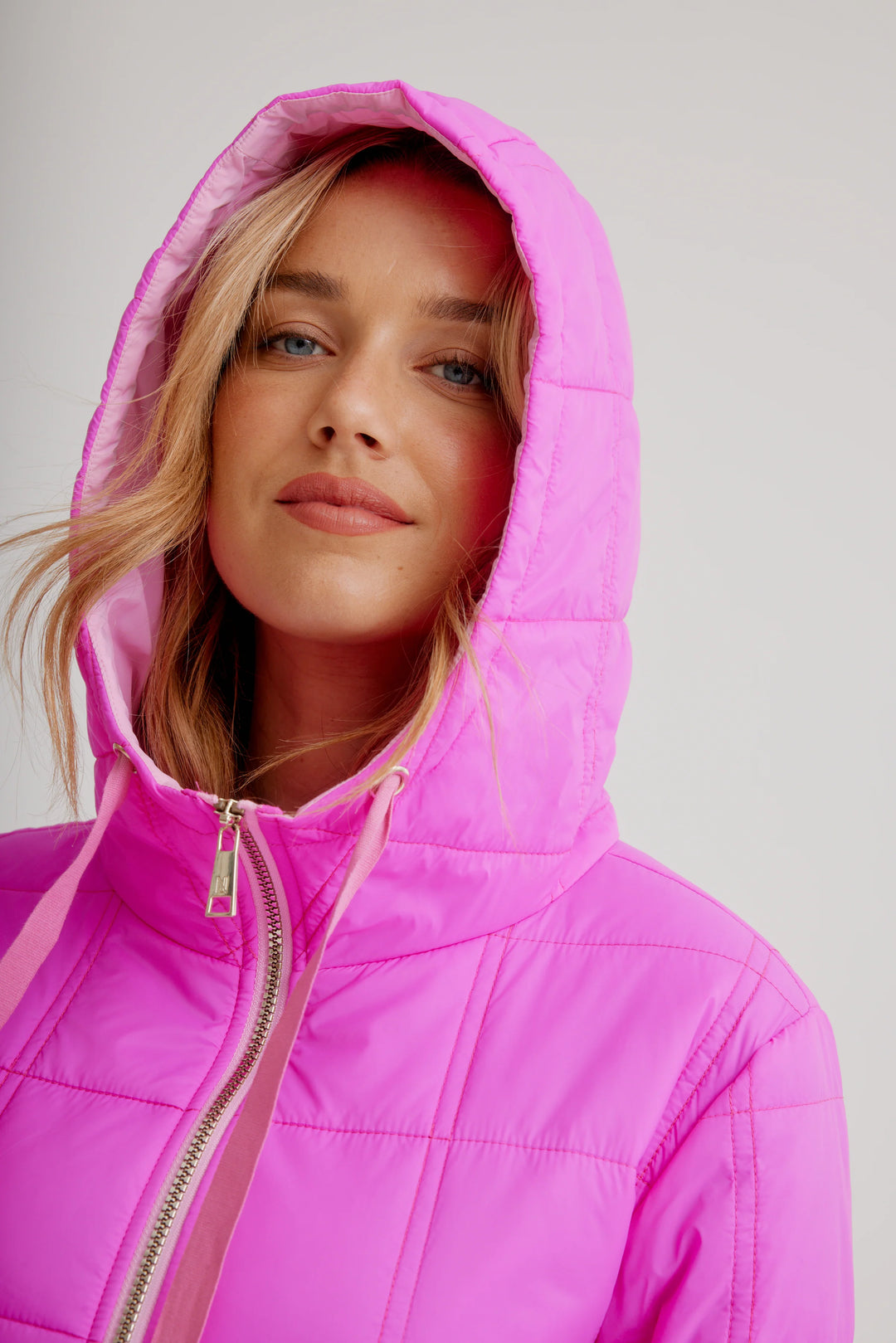 Passion Pink Lightweight Quilted Jacket