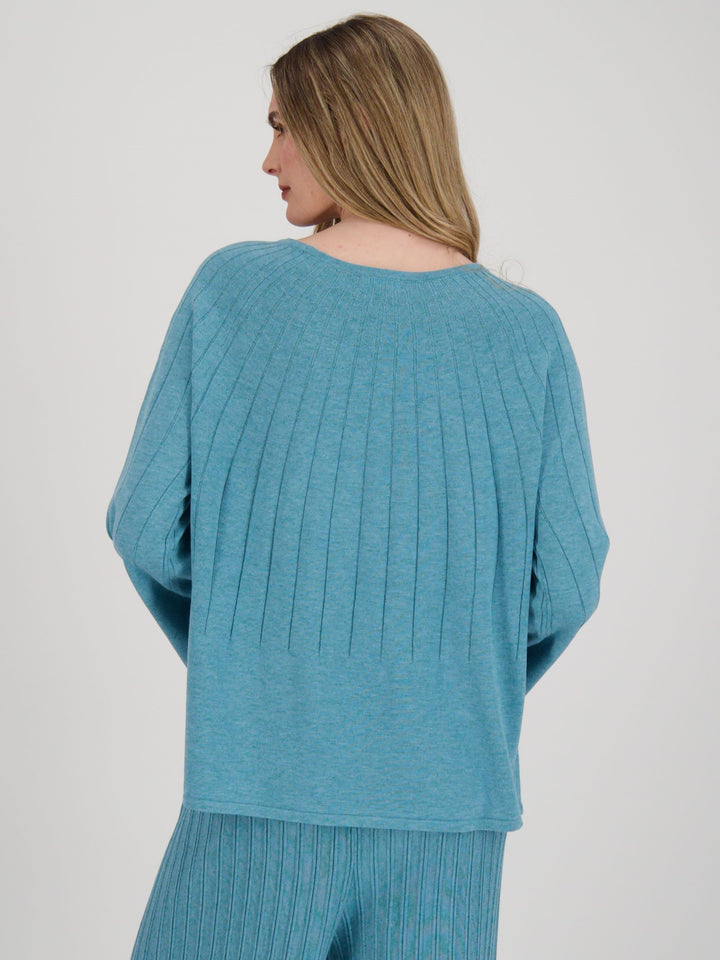 Peacock Sunray Sweater