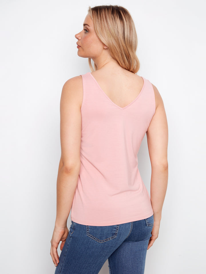 Peony Reversible Bamboo Cami