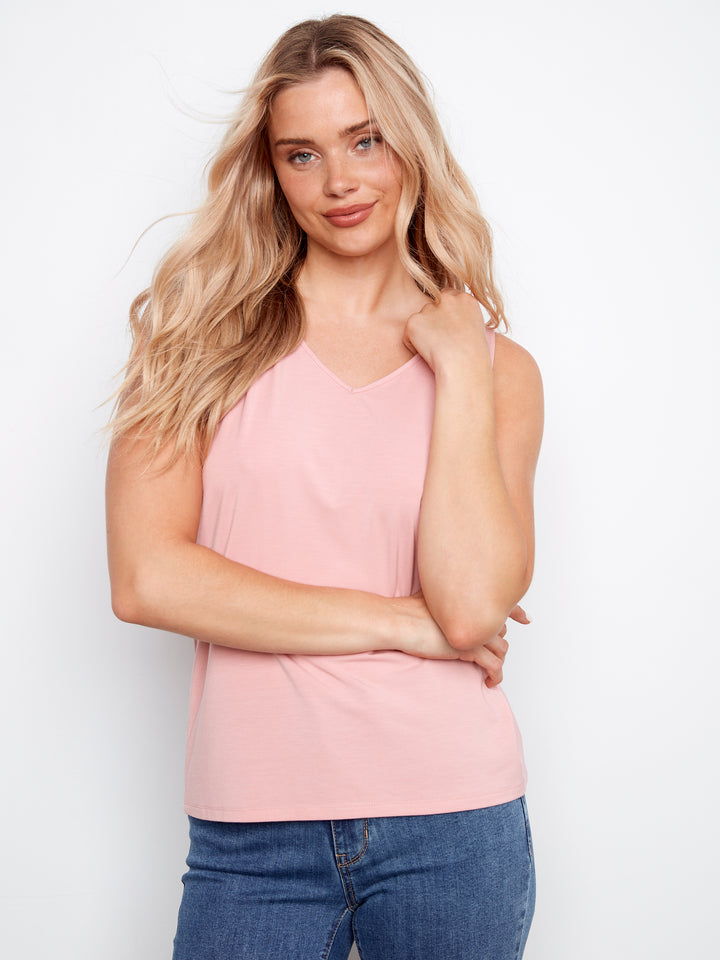 Peony Reversible Bamboo Cami