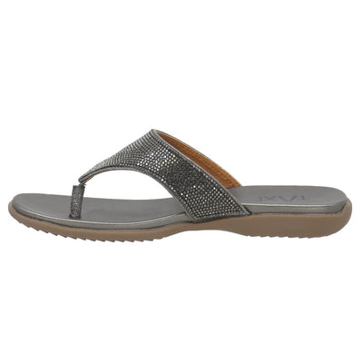 Pewter Jasmine Glitzy Sandal