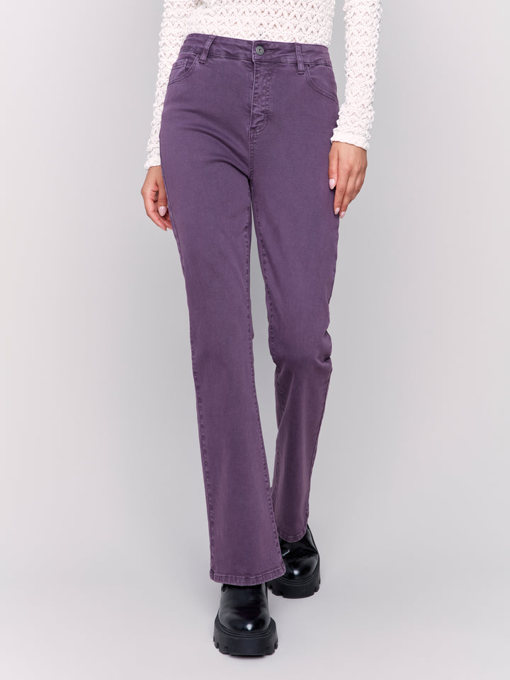 Plum Bootcut Jean