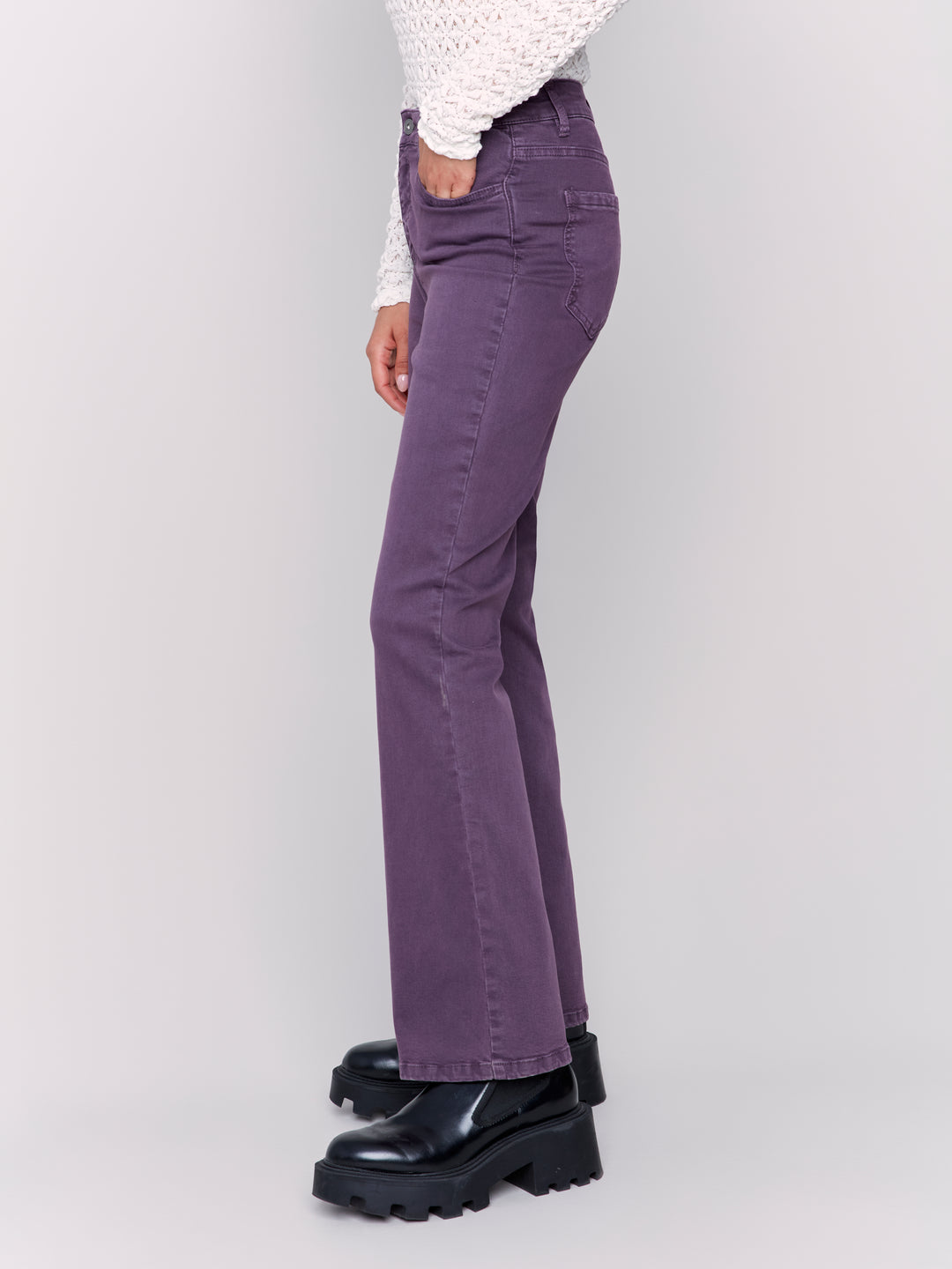 Plum Bootcut Jean