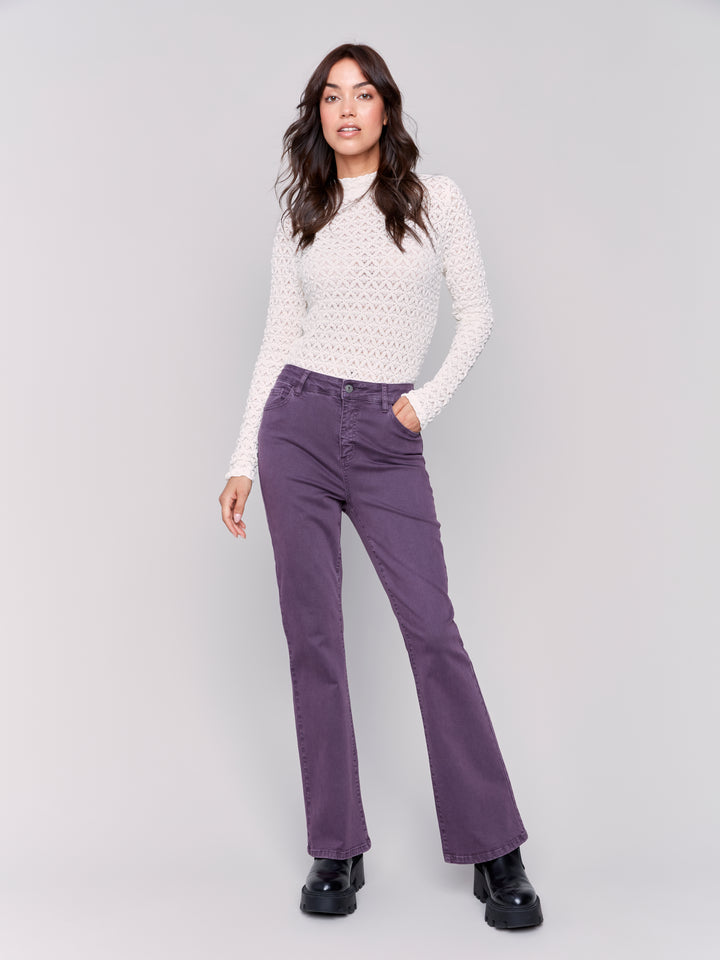 Plum Bootcut Jean