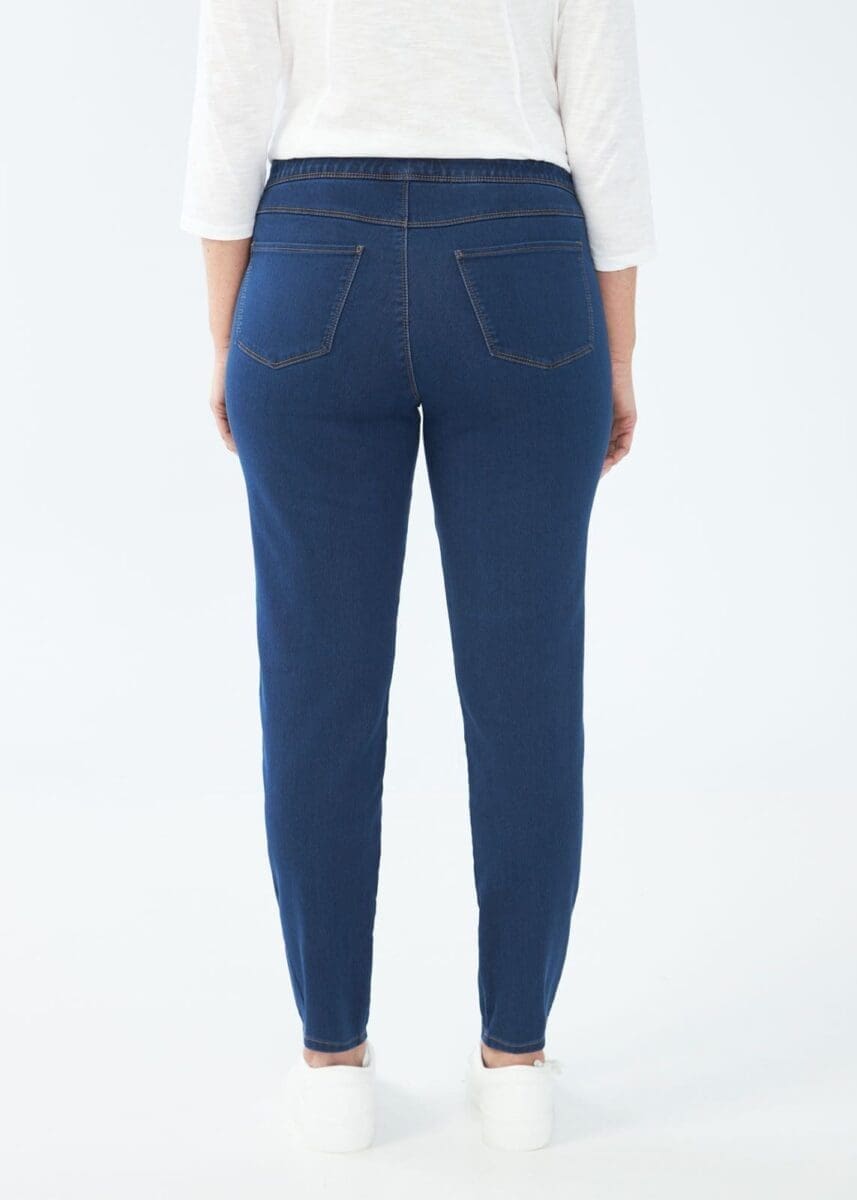 Pull-On D-Lux Denim Ankle Pant