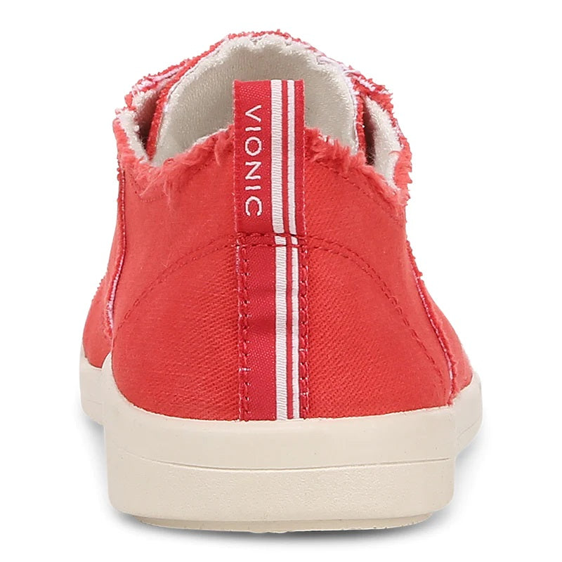 Racing Red Pismo Lace Up Sneaker