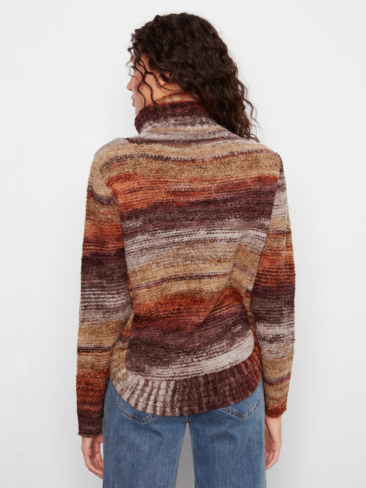 Raisin Chunky Cable Knit Sweater