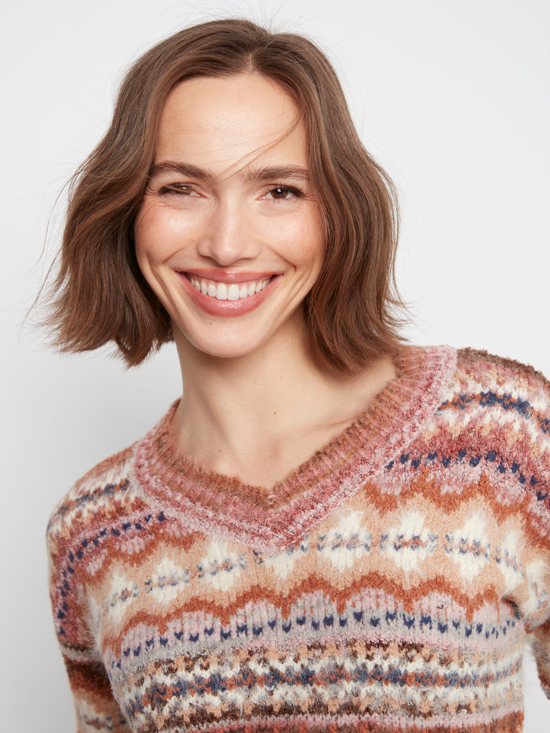 Rosebud Space Dyed Sweater