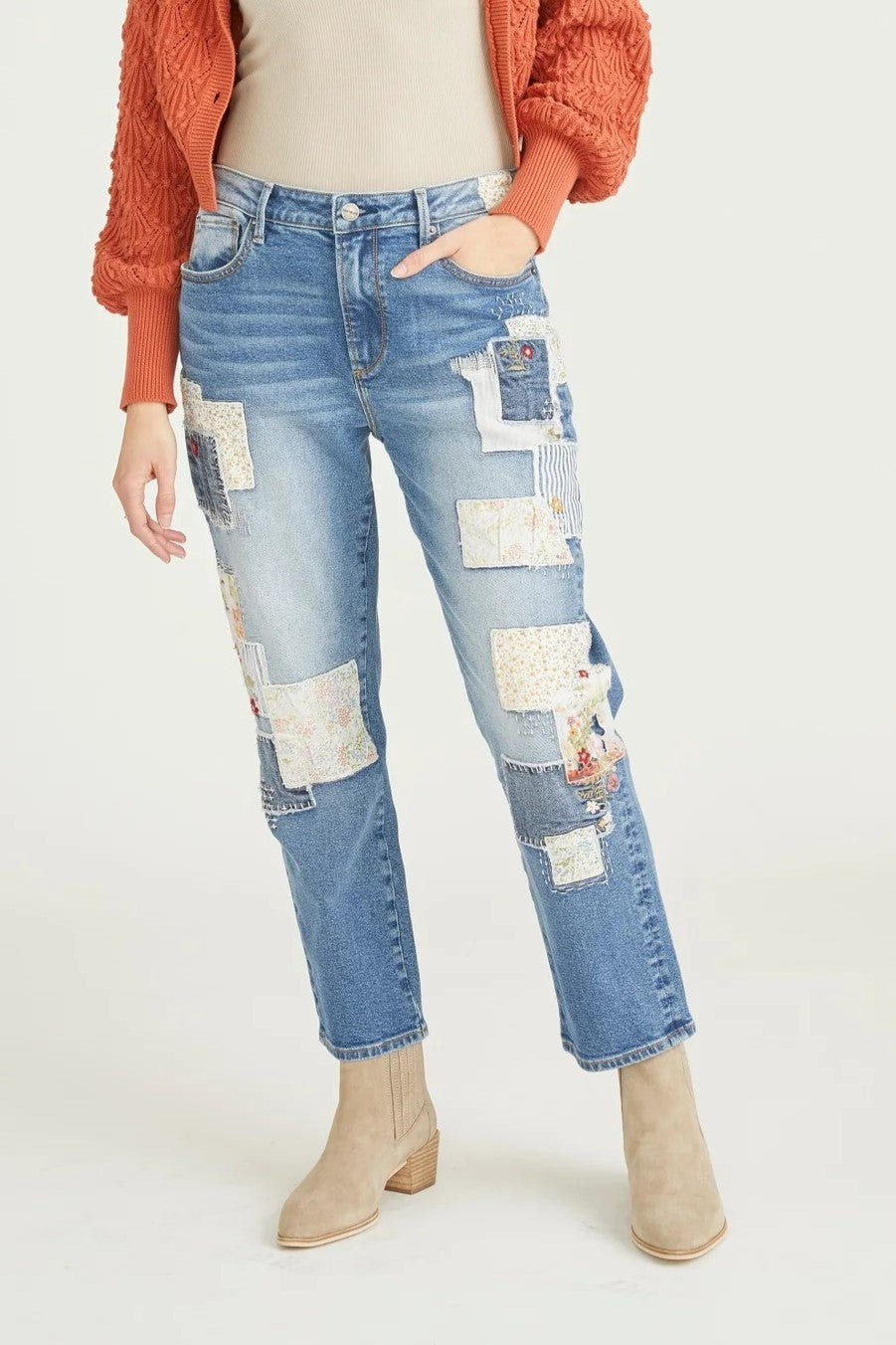Royce Chaos Patchwork Jean