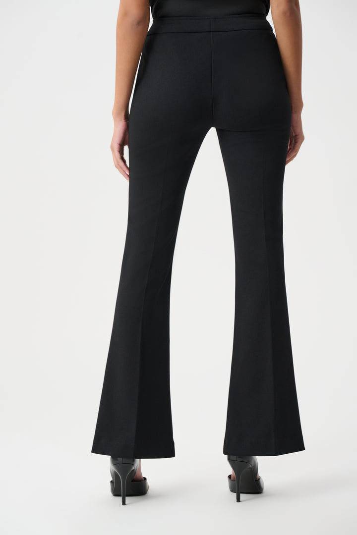 Scuba Crepe Flared Pull-On Pant
