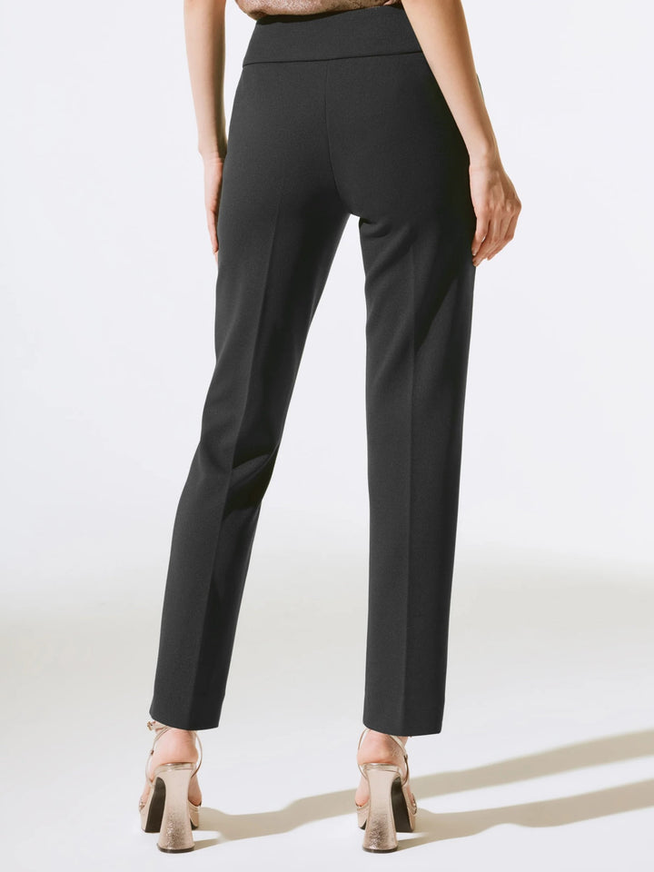 Scuba Crepe Straight Pull-On Pant