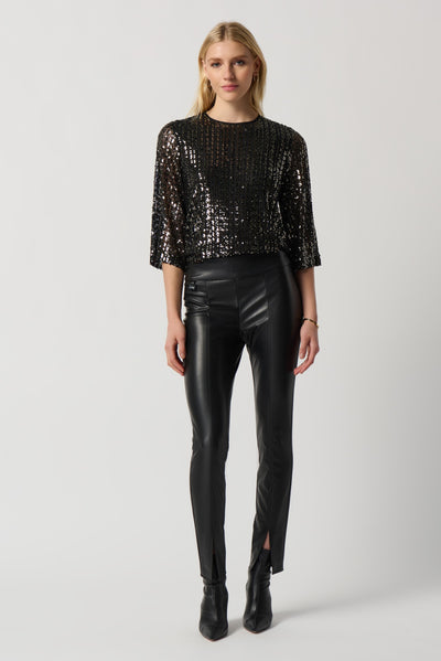 Sequin Boxy Top