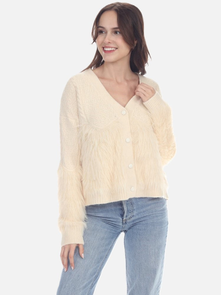 Shauna Fur Cardigan