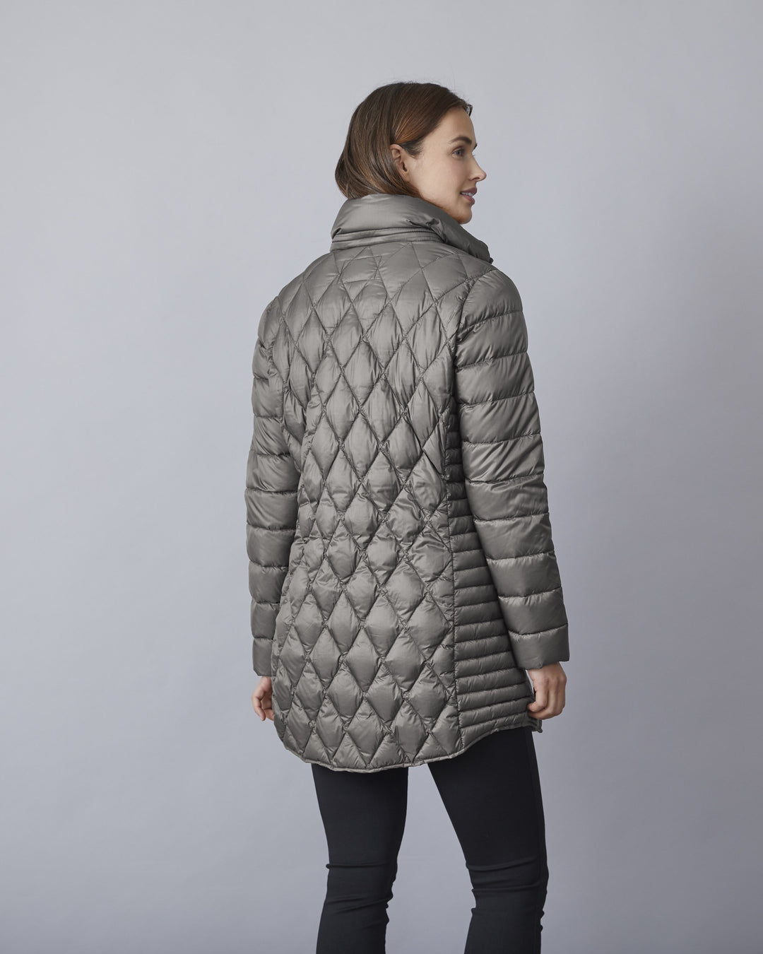 Steel Lightweight Puffer Coat