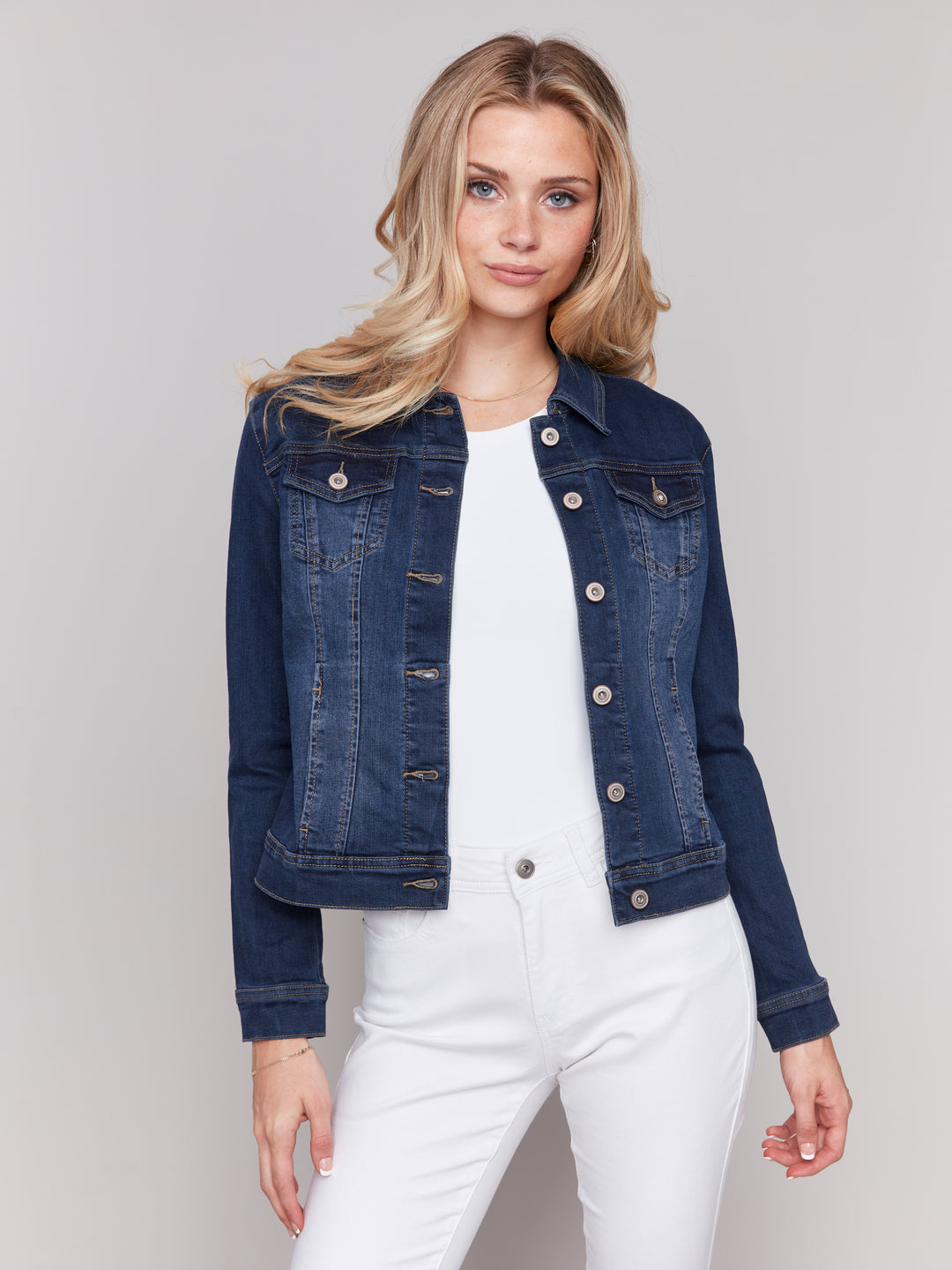 Stretch Denim Jacket