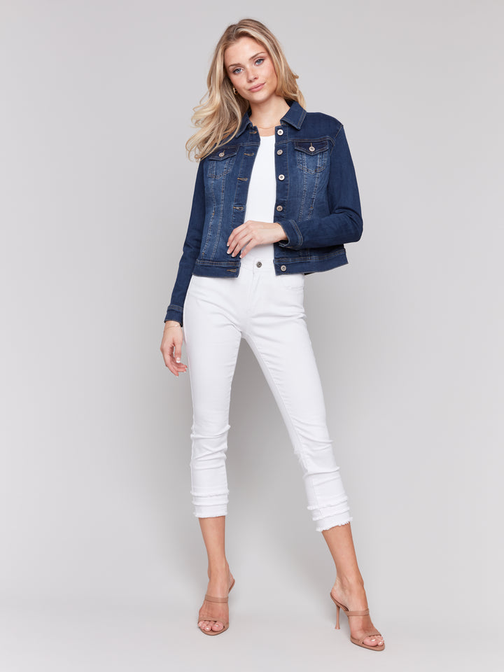 Stretch Denim Jacket