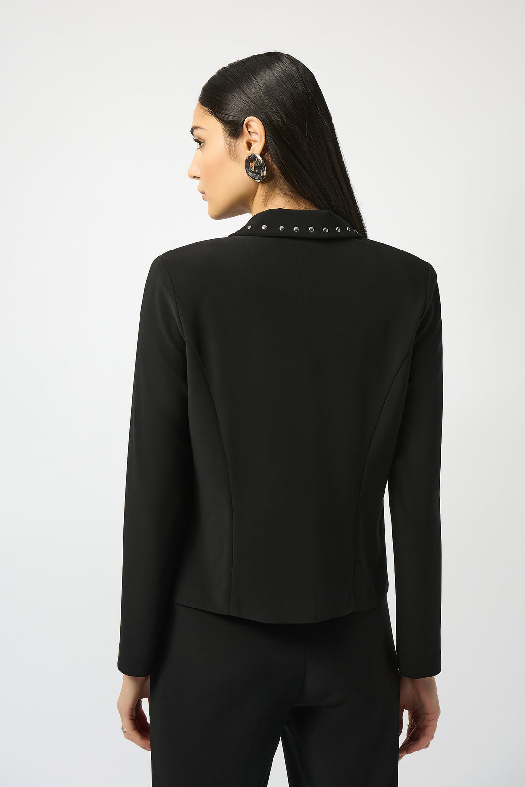 Stud Detail Fitted Blazer