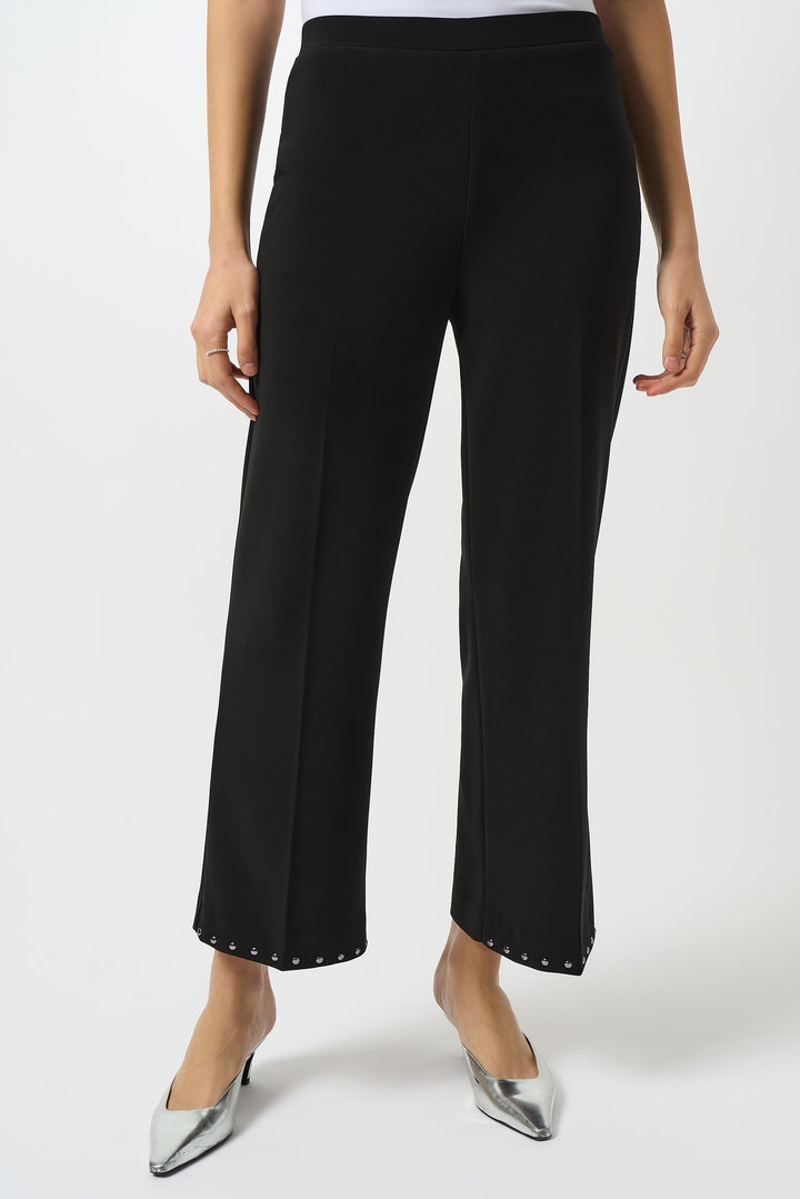Stud Detail Wide Leg Pant
