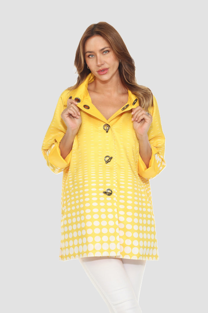 Sun Ombre Dot Reversible Raincoat
