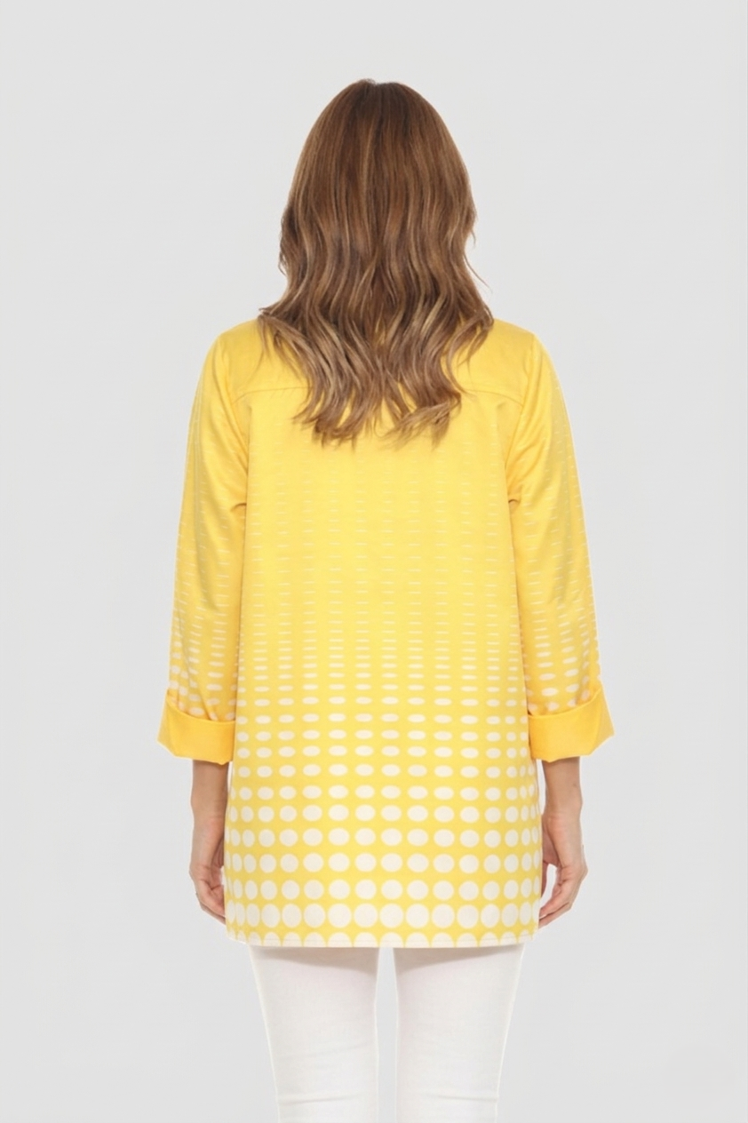 Sun Ombre Dot Reversible Raincoat