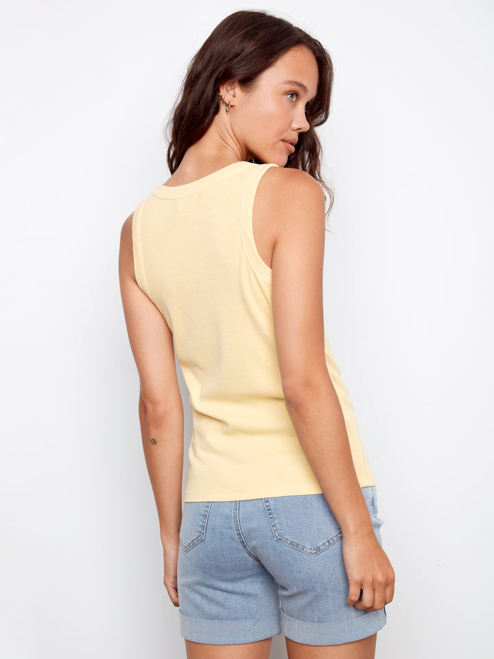 Sunshine Tencel Ribbed Tank