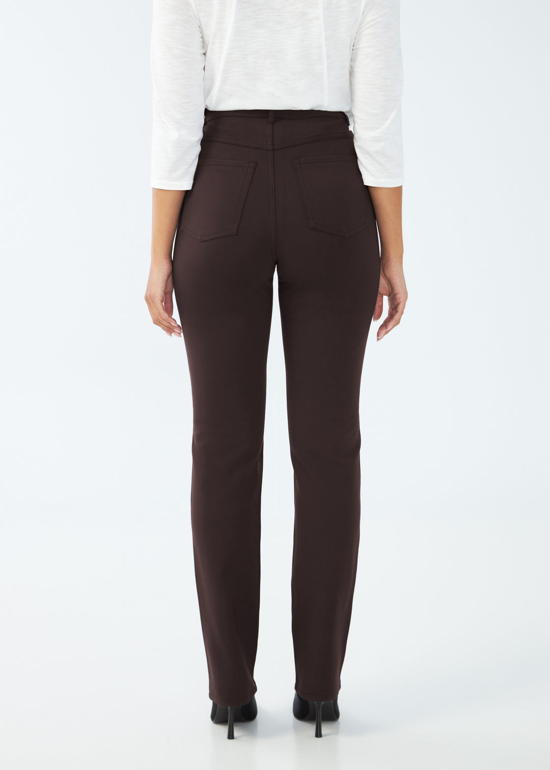 Suzanne Brown Straight Leg Ponte Pant