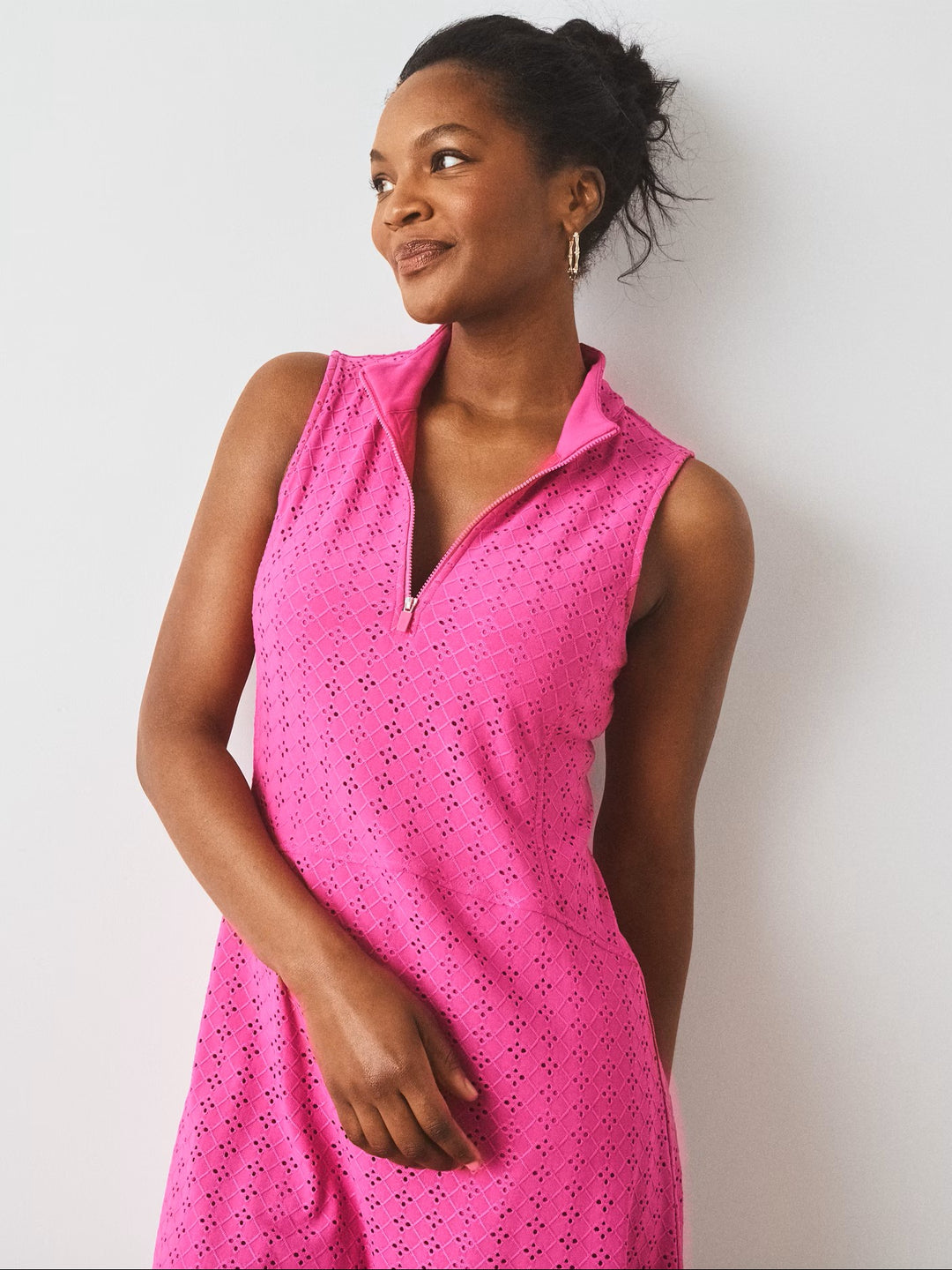 Very Berry Eyelet Dress