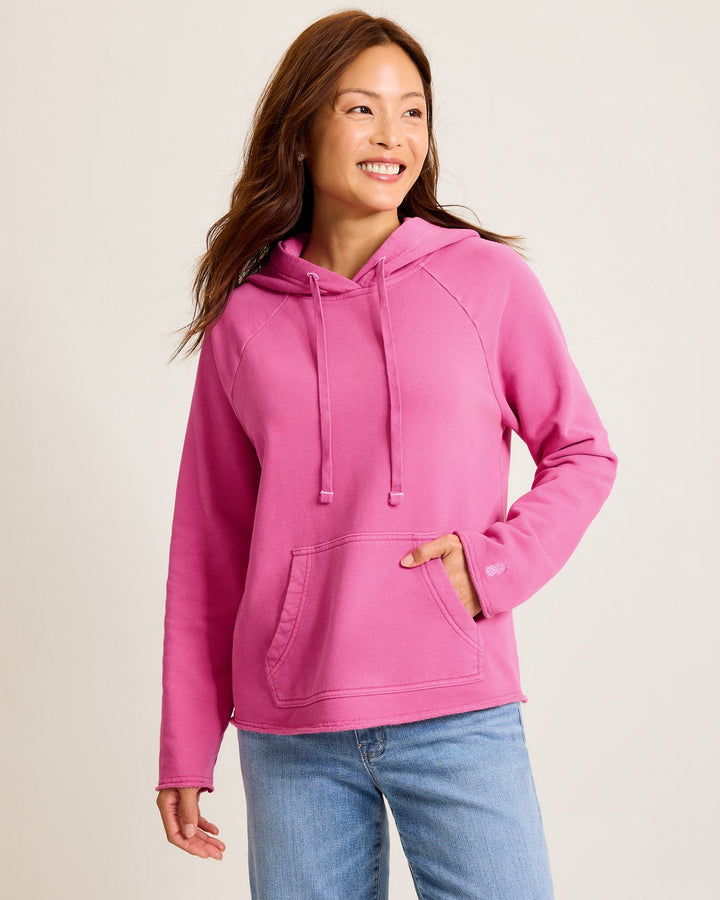 Very Berry Marina Del Mar Raw Edge Hoodie